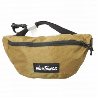 WILDTHINGS - WILDTHINGS ワイルドシングス X-PAC WAIST BAG ウエストバッグ WT-380-0075 BEIGE ウエストポーチ ボディバッグ カバン【新古品】【中古】【WILDTHINGS】