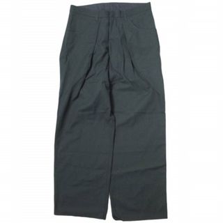 アンユーズド(UNUSED)のUNUSED アンユーズド 日本製 Duck Wide Pants ダックワイドパンツ UW0611 3 Dk.Navy 1タック カットオフ ボトムス【新古品】【中古】【UNUSED】(その他)