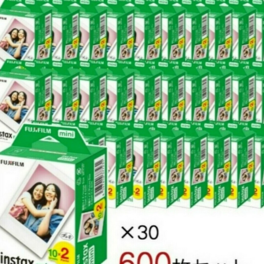 完全未開封品　600枚富士フィルム  instax mini　JP2　600枚