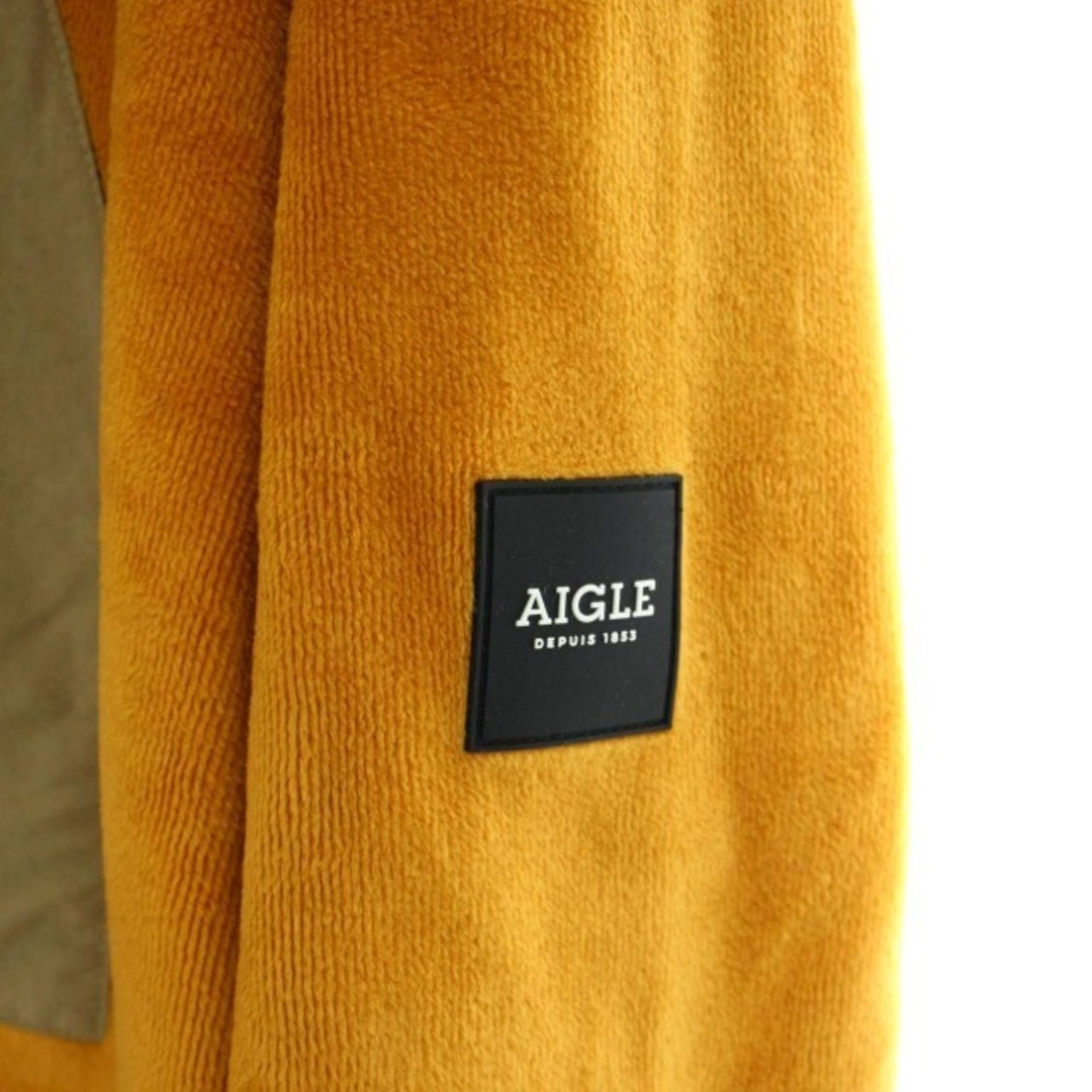 AIGLE(エーグル)のAIGLE フリース フルジッパー パーカー ZSH057J XL 茶 メンズのトップス(パーカー)の商品写真