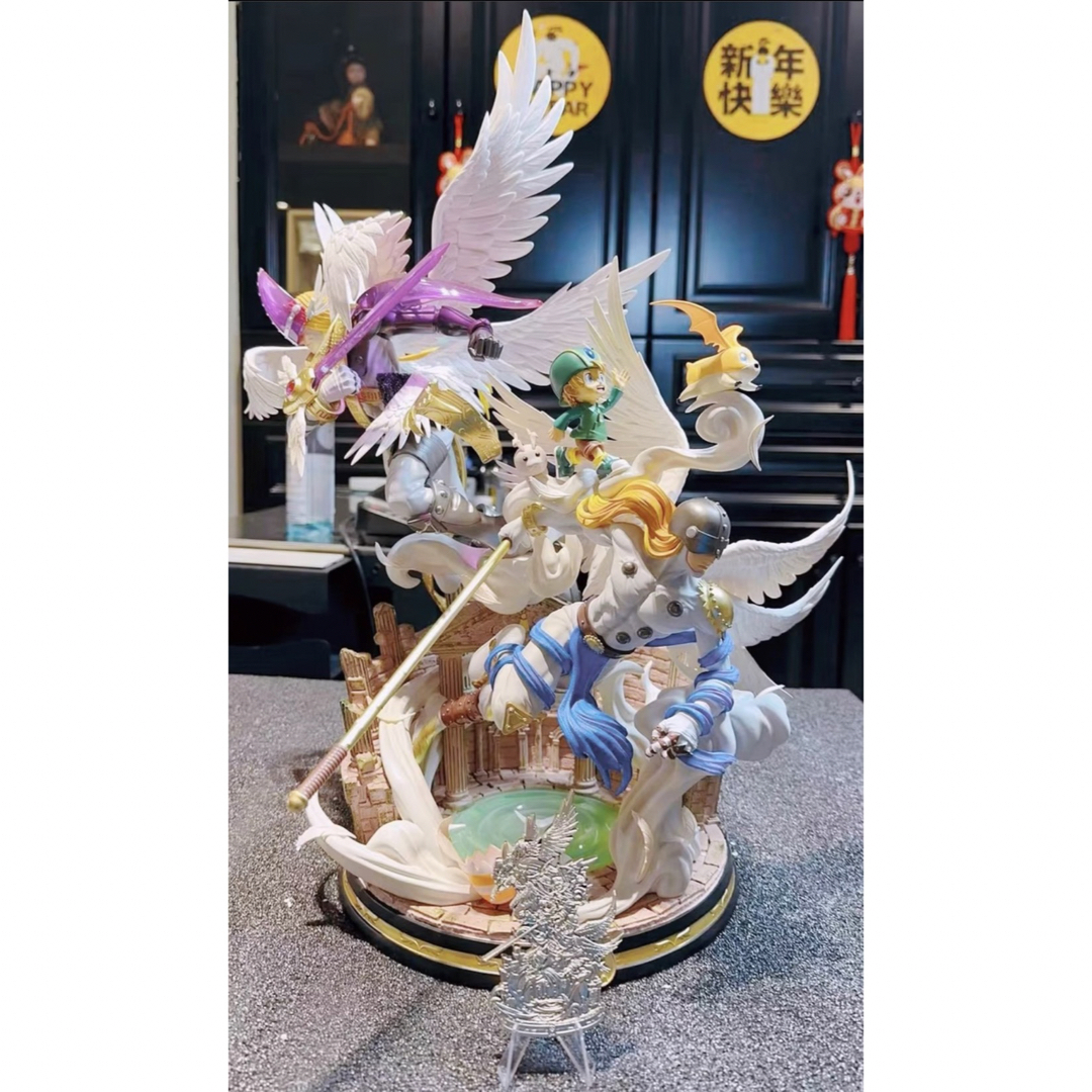 フィギュアデジモンアドベン  樹脂フィギュア ガレージキット ホーリーエンジェモン GD