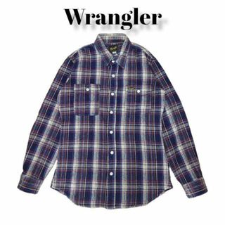 ラングラー(Wrangler)のWrangler　ネルシャツ　古着　ラングラー　オンブレ　チェックシャツ(シャツ)