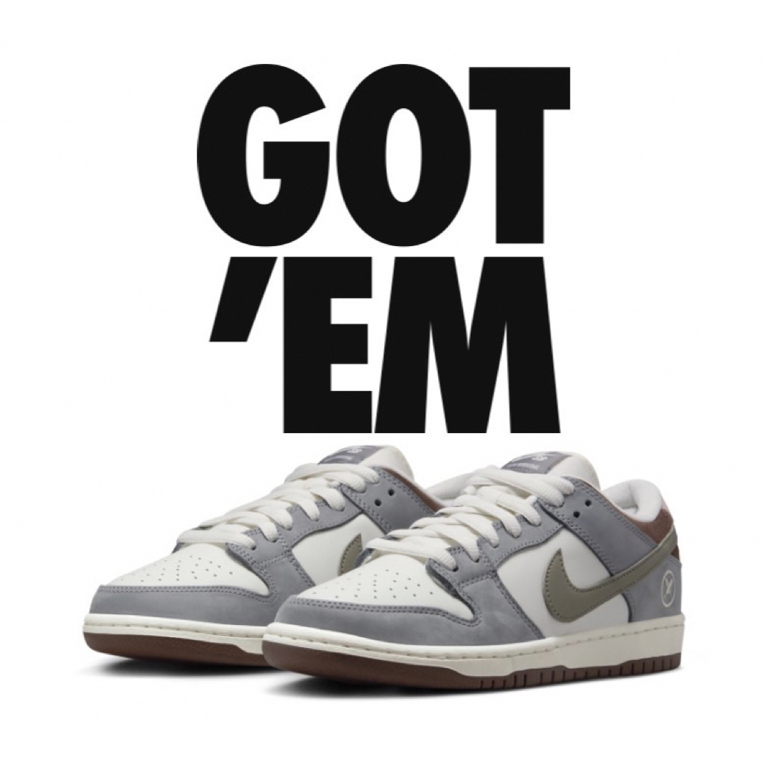 NIKE SB DUNK LOW × Yuto  "wolf grey"