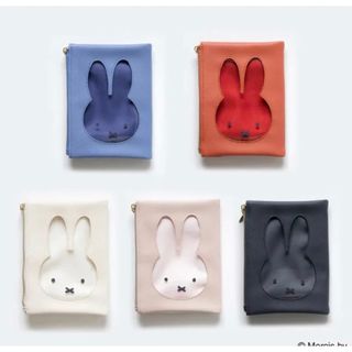 ミッフィー(miffy)のMIFFY OSHI KATSU 二つ折りポーチ(ポーチ)