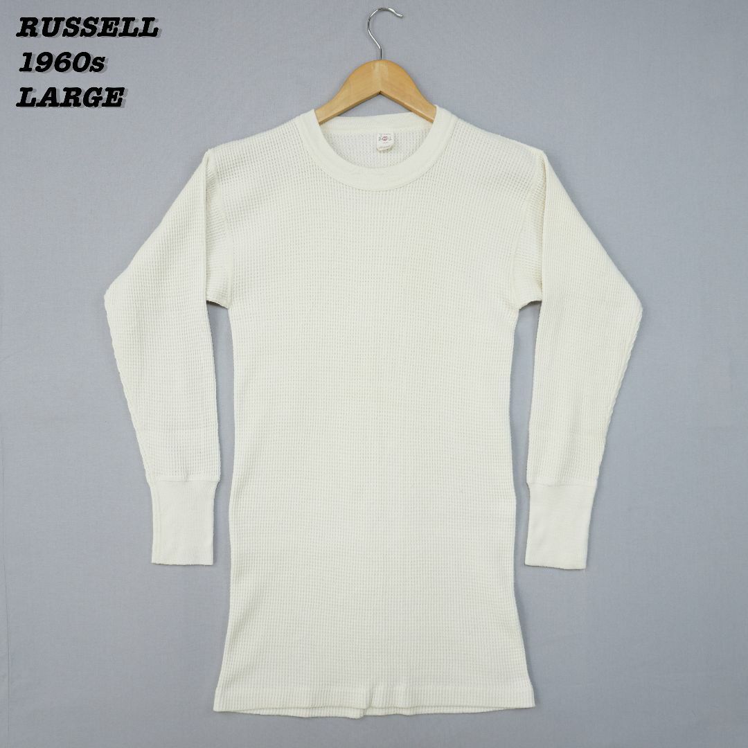 RUSSELL THERMAL SHIRTS 1960s USA L T236Tシャツ/カットソー(七分/長袖)