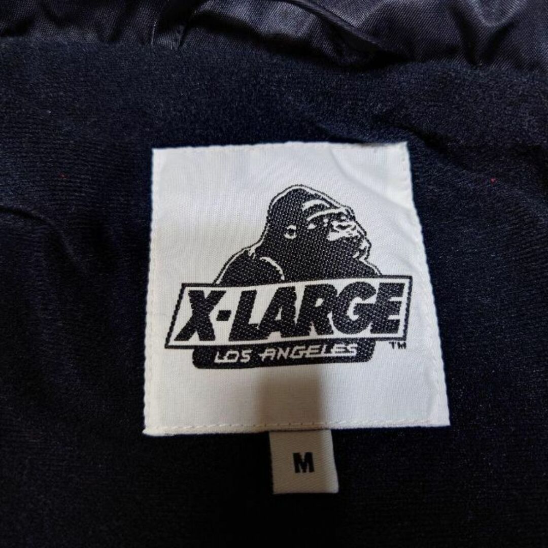 エクストララージ XLARGE デカロゴ バック刺繍 ナイロンコーチジャケット