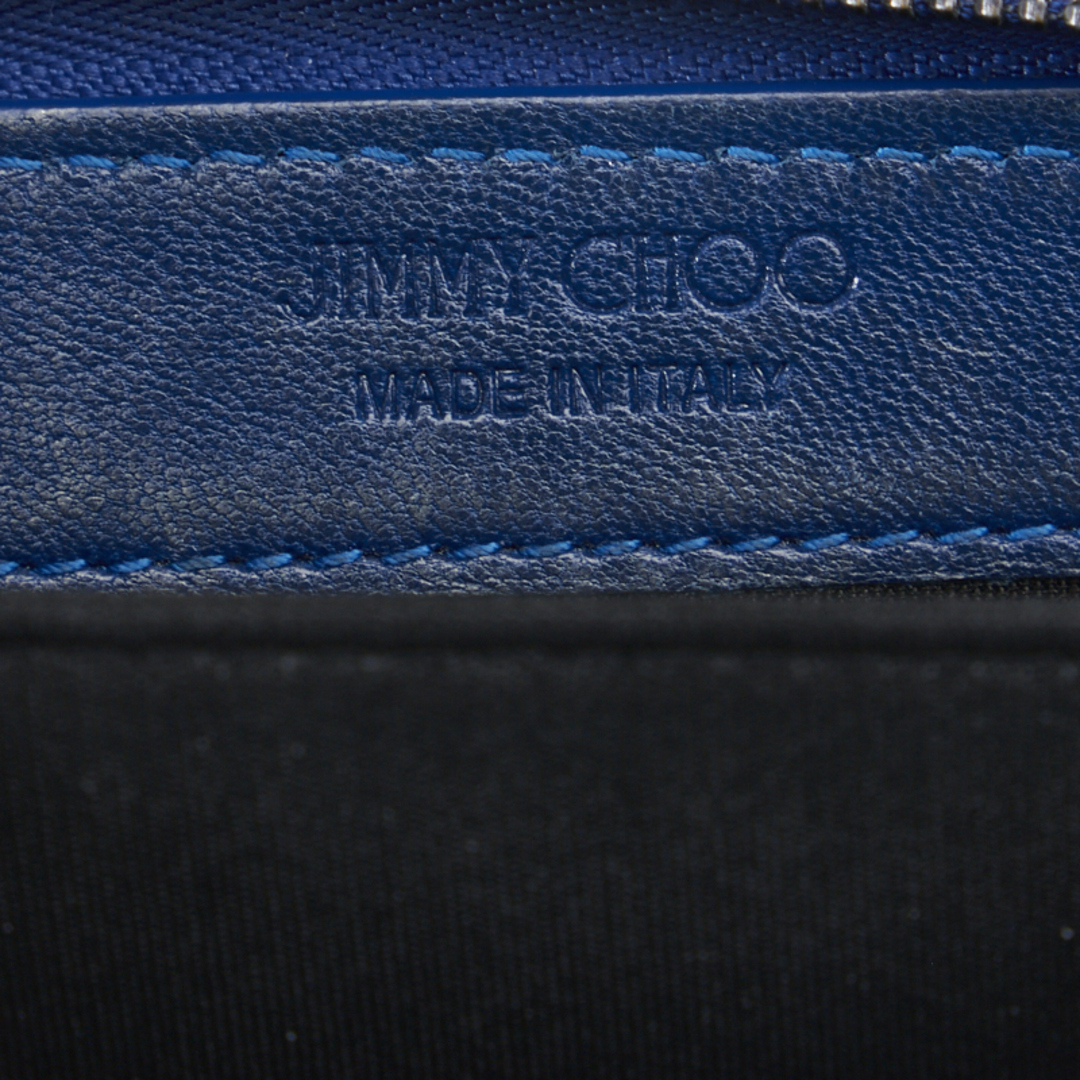 JIMMY CHOO(ジミーチュウ)のジミーチュウ カードケース パスケース ラウンドファスナー レザー レディース JIMMY CHOO 【1-0116925】 レディースのファッション小物(パスケース/IDカードホルダー)の商品写真