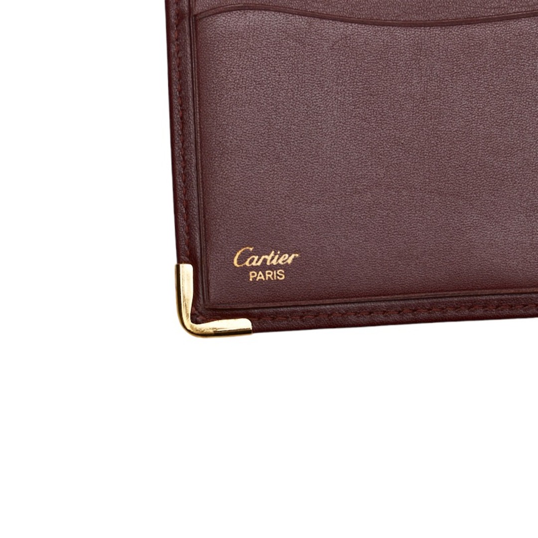 美品 カルティエ パスケース レザー レディース CARTIER 【1-0117064】