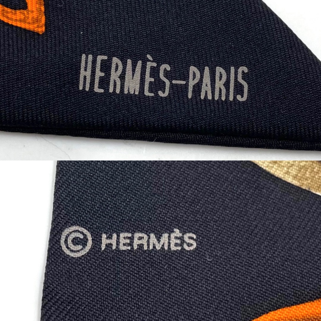 Hermes   限定価格HERMES エルメス スカーフ Twilly ツイリー H柄