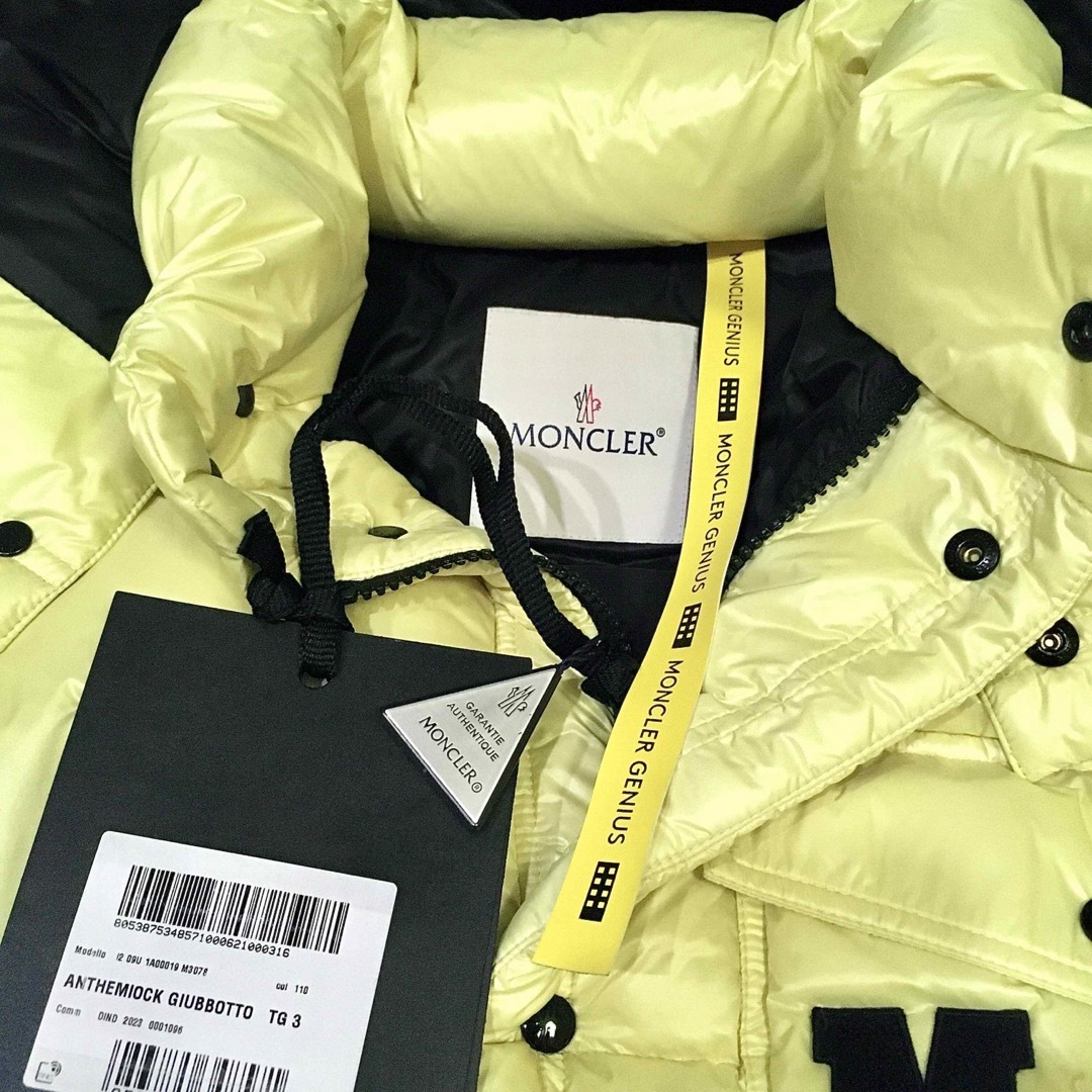 3 新品正規品 MONCLER FRGMT Anthemiock ダウン