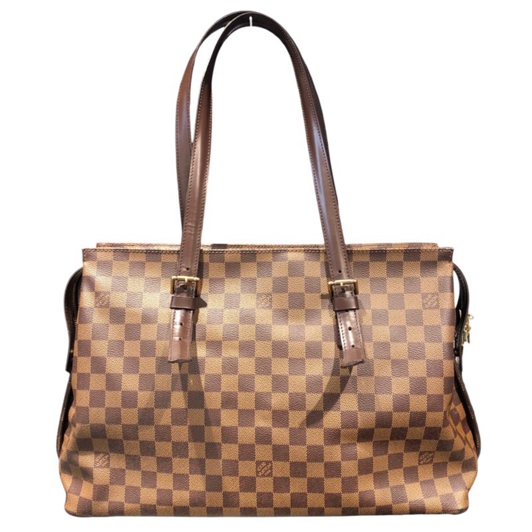 ルイ・ヴィトン LOUIS VUITTON チェルシー N51119 ダミエ キャンバス レディース トートバッグ約24cmマチ