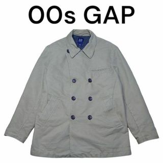 ギャップ(GAP)の00s GAP　Pコート　古着　ギャップ　ベージュ　ピーコート(ピーコート)