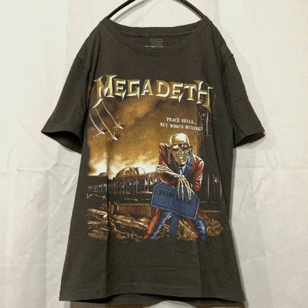 MUSIC TEE(ミュージックティー)のMEGADETH Tシャツ S 即購入OK メンズのトップス(Tシャツ/カットソー(半袖/袖なし))の商品写真