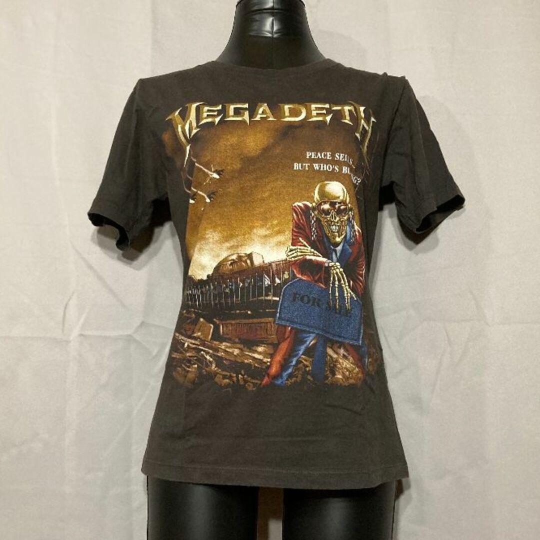 MUSIC TEE(ミュージックティー)のMEGADETH Tシャツ S 即購入OK メンズのトップス(Tシャツ/カットソー(半袖/袖なし))の商品写真