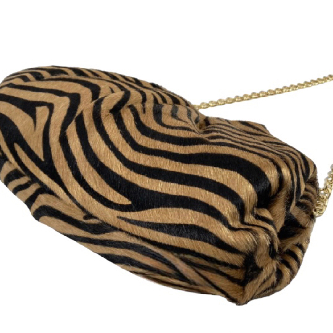 AULENTTI Zebra 2Way Clutch Bag クラッチバッグ-bydowpharmacy.com
