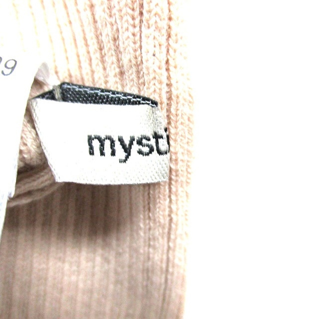 mystic(ミスティック)のミスティック リブ ニット セーター 長袖 タートルネック シンプル F レディースのトップス(ニット/セーター)の商品写真