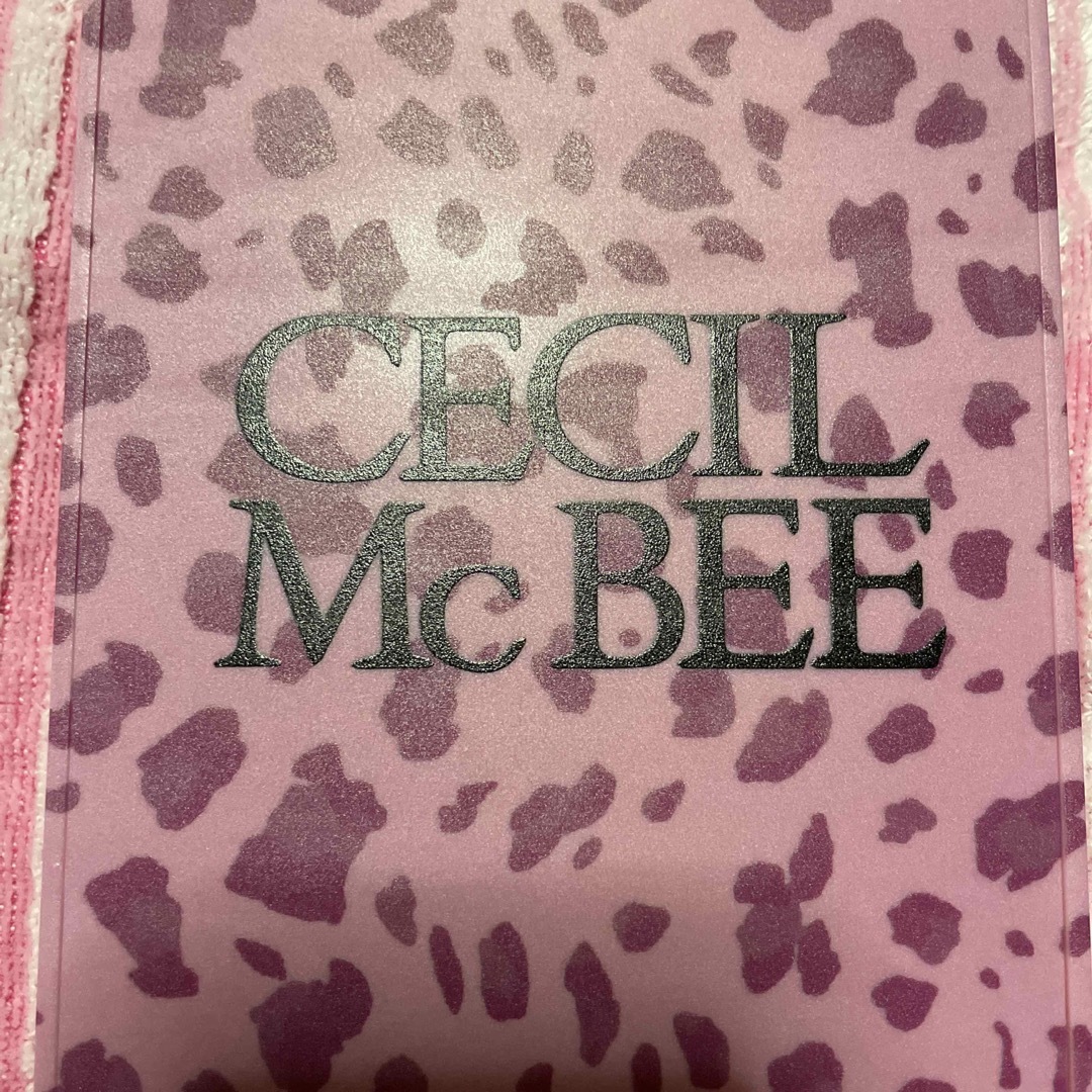 CECIL McBEE(セシルマクビー)の最新☆新品☆CECIL McBEE☆ロゴミラー☆ピンク☆ レディースのファッション小物(ミラー)の商品写真