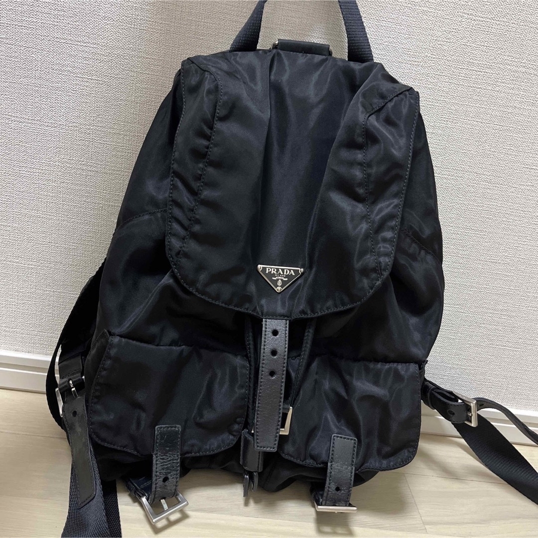 ⭐極美品 PRADA リュック ブラック ナイロン プラダ レザー 美品-