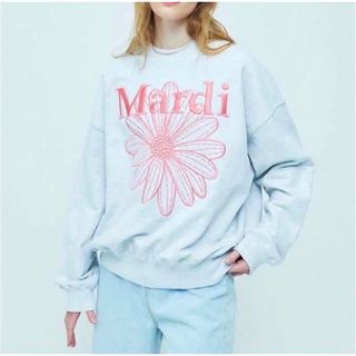 Mardi Mercredi(マルディメクルディ) 刺繍スウェット・トレーナー