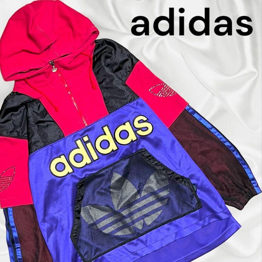 激レア adidas デサント トラックジャケット パーカー 80s