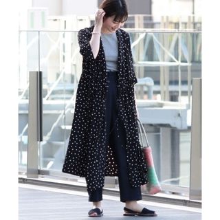 BEAMS BOY - ☆BEAMS BOY ドット カシュクール ガウン ロング BEAMS BOY - ☆BEAMS BOY ドット カシュクール ガウン ロング