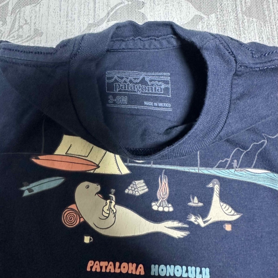 patagonia(パタゴニア)の美品☆パタゴニア キベビーTシャツ キッズ/ベビー/マタニティのベビー服(~85cm)(Ｔシャツ)の商品写真