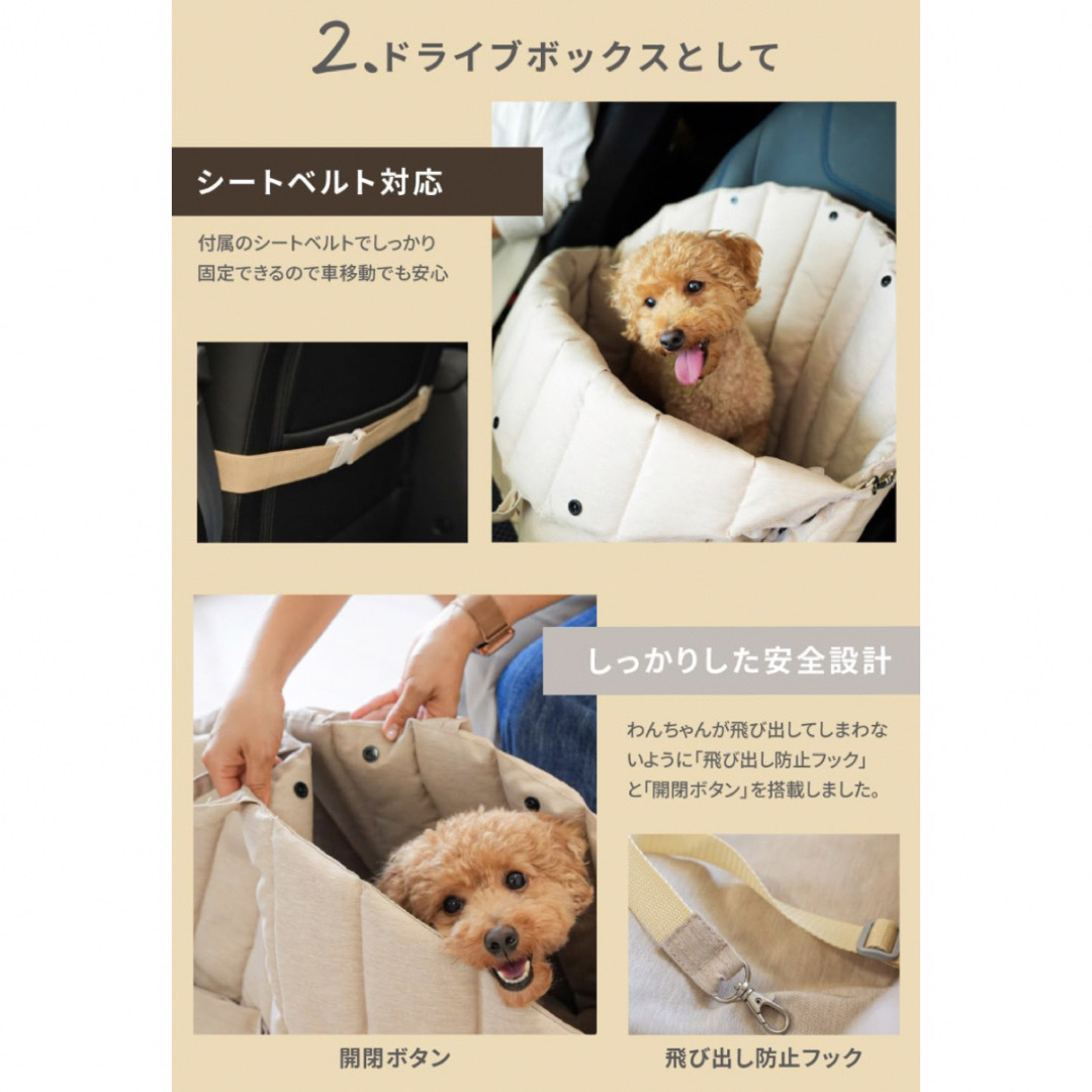 MOFMORE 3WAY ペットキャリー M 犬 キャリーバッグ