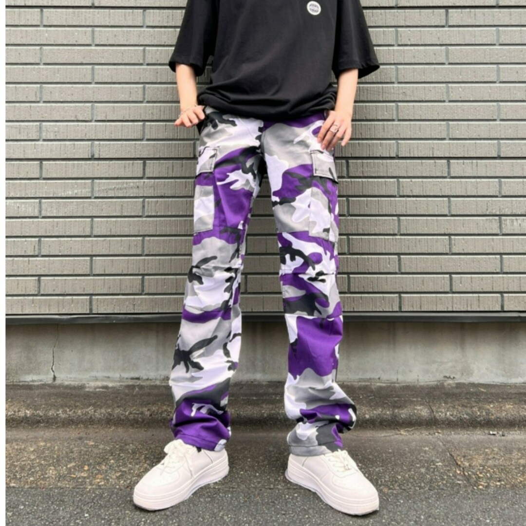 新品未使用 ROTHCO カーゴパンツ size:L  ブラック ロスコ