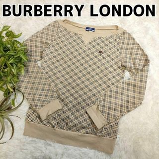 バーバリー(BURBERRY)のバーバリーロンドン トレーナー チェック BURBERRYLONDON トップス(トレーナー/スウェット)