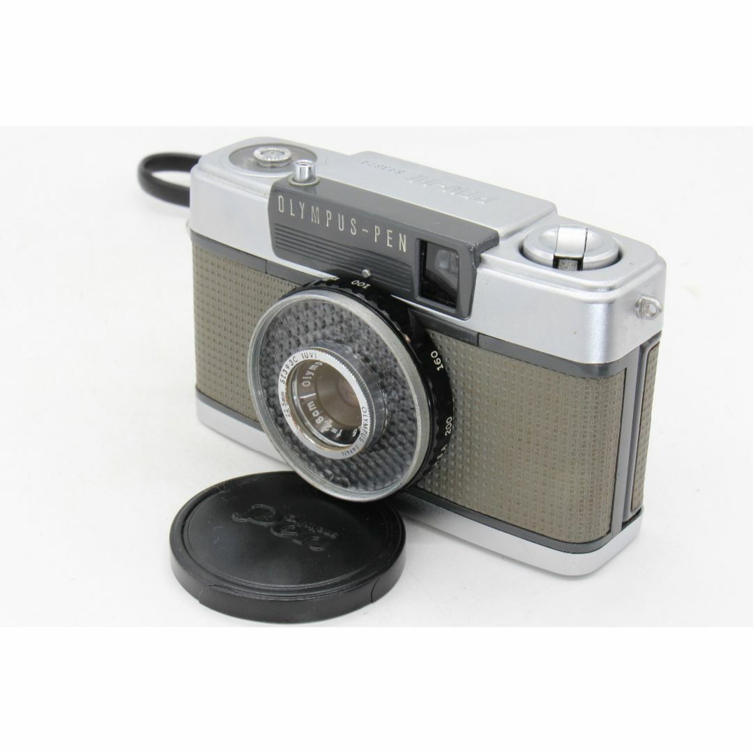 超美品！整備済み完動品！OLYMPUS PEN EE-3 ハーフサイズカメラ-