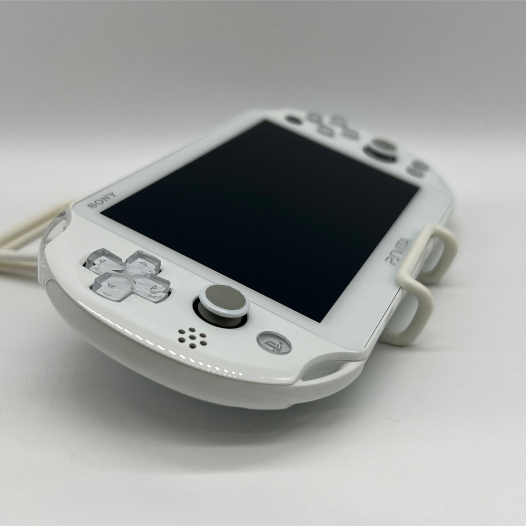 新発売 【動作品】PlayStation Vita PCH-2000 ホワイト 本体 携帯用