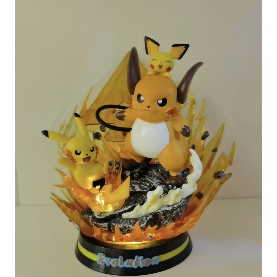 ポケモン ピカチュウ フィギュア pvc 3