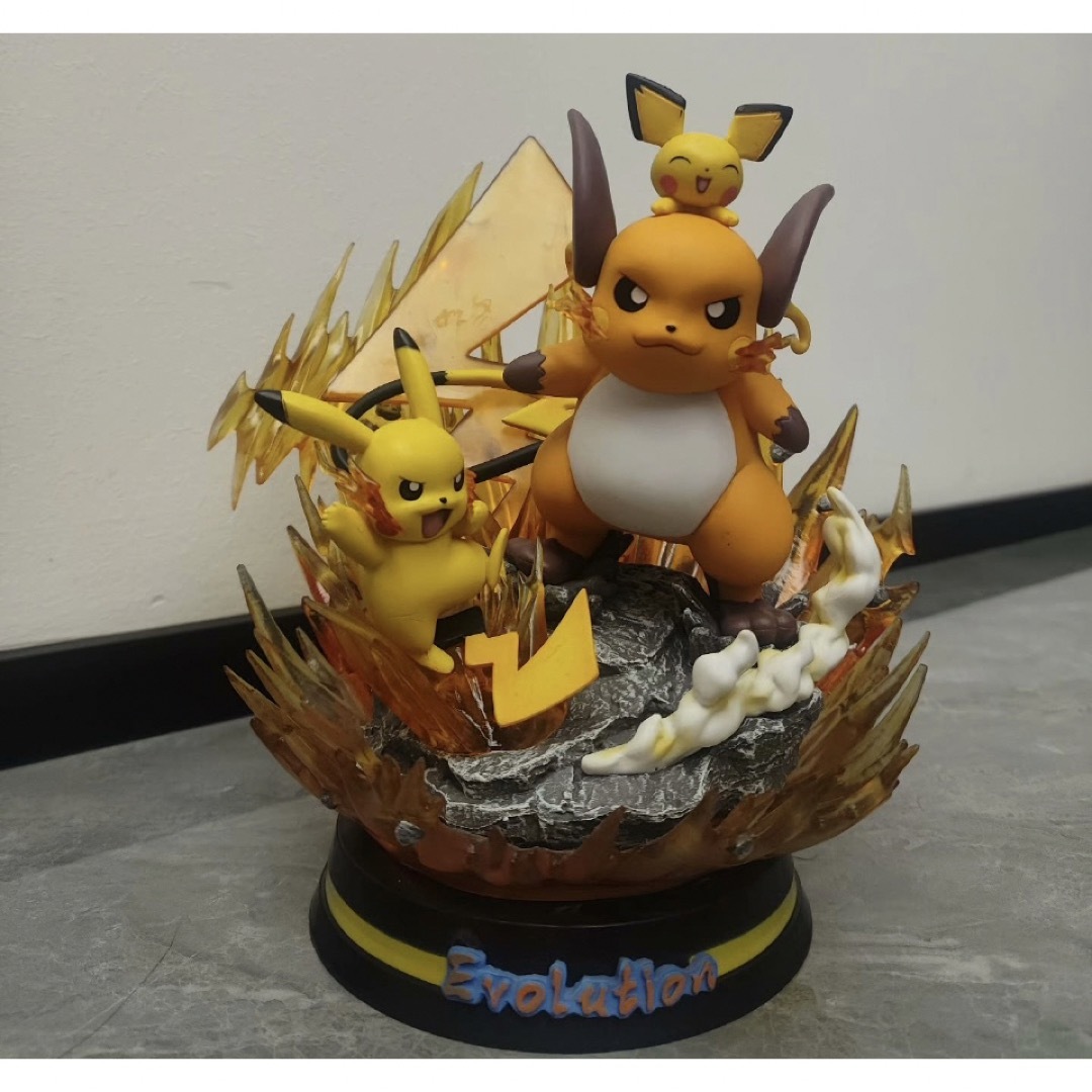 ポケモン ピカチュウ フィギュア pvc 3