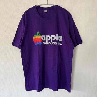 企業T  Apple / Lサイズ　新品未使用　パープル(Tシャツ/カットソー(半袖/袖なし))