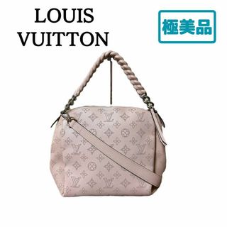 ☆☆LOUIS VUITTON ルイヴィトン マヒナ ネオL ショルダーバッグ M94282 ノワール レザー レディース ゴールド金具