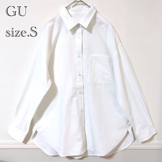 ジーユー(GU)の【新品未使用】【Lサイズ位】GU オーバーサイズシャツ(シャツ/ブラウス(長袖/七分))