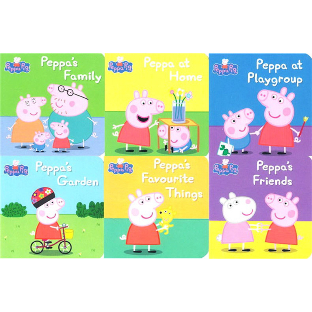 Peppa Pig Little Library 6冊　英語絵本　新品 エンタメ/ホビーの本(絵本/児童書)の商品写真