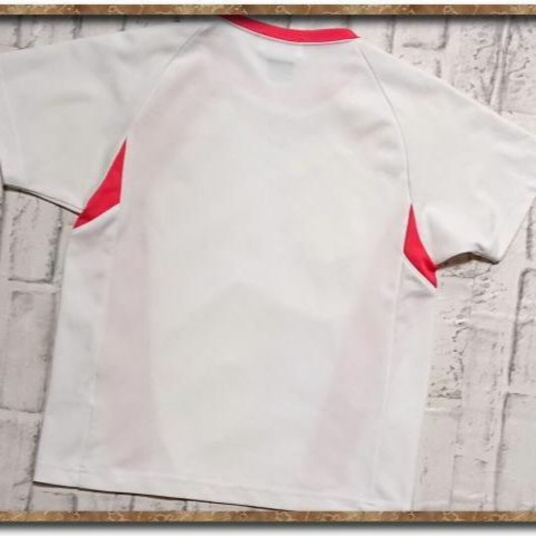 YONEX(ヨネックス)のヨネックス　刺繍入り切替半袖Tシャツ　白 レディースのトップス(Tシャツ(半袖/袖なし))の商品写真