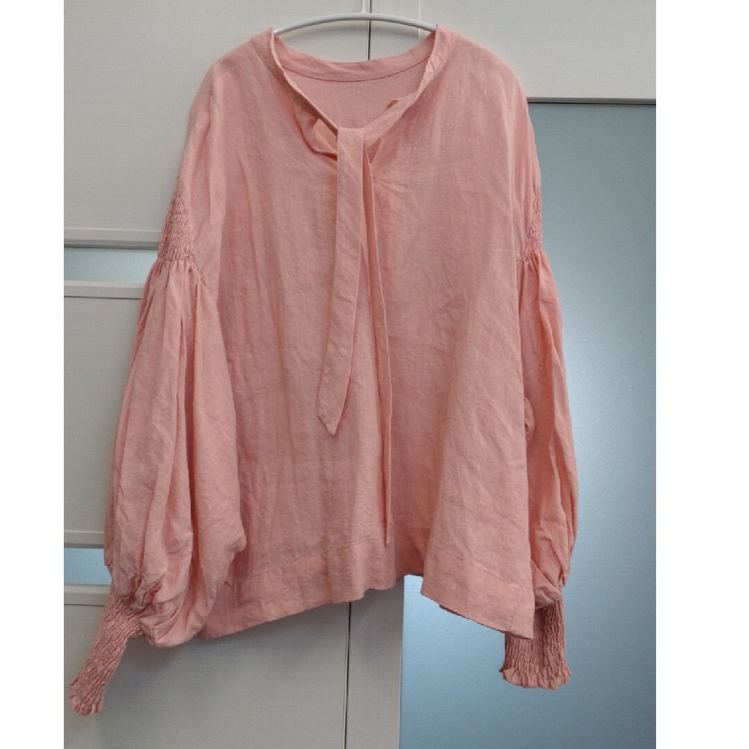 ito fukuoka】shirring tops リネン 作家さん ito fukuoka】shirring tops リネン 作家さん