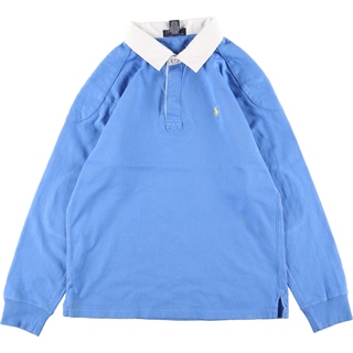 ラルフローレン(Ralph Lauren)の古着 ラルフローレン Ralph Lauren POLO by Ralph Lauren 長袖 ラガーシャツ メンズM /eaa369884(シャツ)