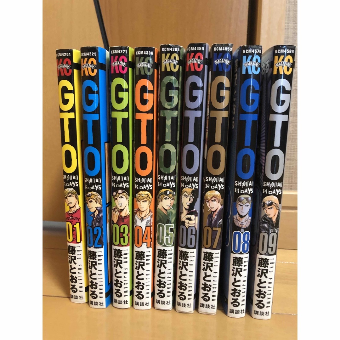 GTO SHONAN 14DAYS 藤沢とおる　全巻セット(9巻)