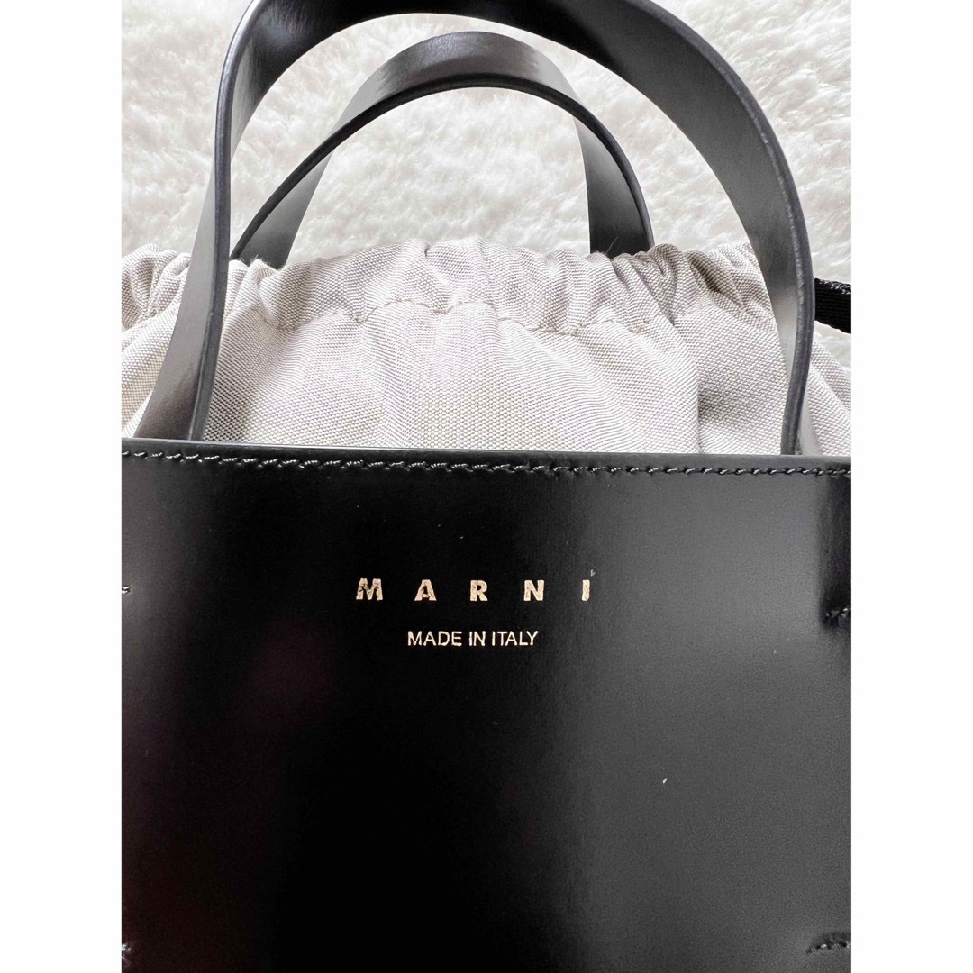 Marni - マルニ ミュゼオ トートバッグ ショルダー 2way レザー ...