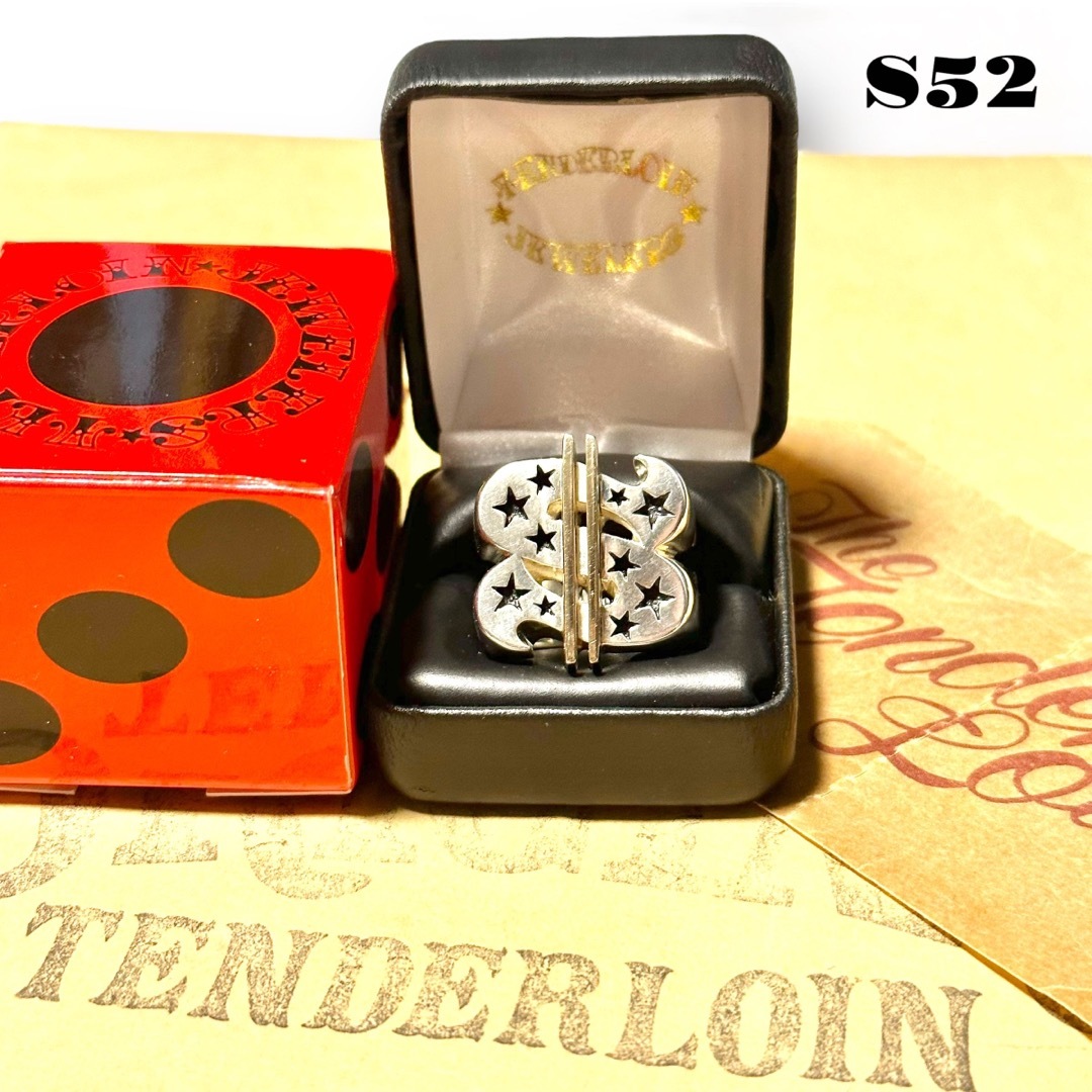 未使用品！ TENDERLOIN ダラーリング シルバー925 8Kゴールド 星douzoアクセサリー