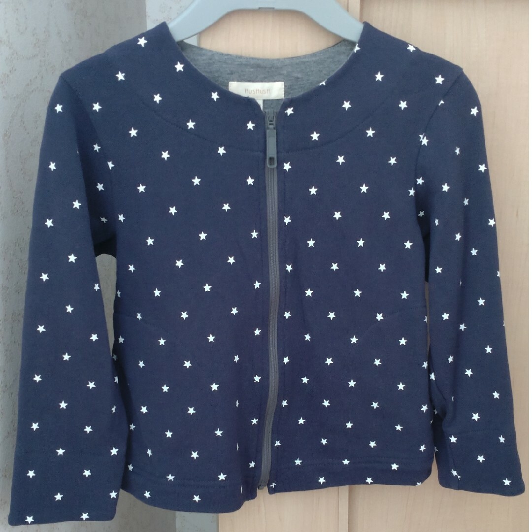 HusHush(ハッシュアッシュ)の110cm トップス　女児 キッズ/ベビー/マタニティのキッズ服女の子用(90cm~)(Tシャツ/カットソー)の商品写真