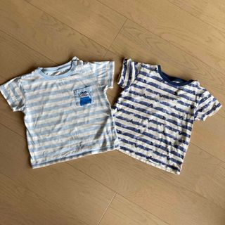 ユニクロ(UNIQLO)のリサラーソン　ミッキー　ユニクロ　Tシャツ　2枚セット(Tシャツ/カットソー)