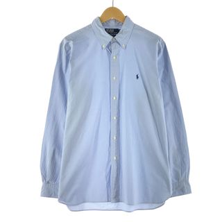 ラルフローレン(Ralph Lauren)の古着 ラルフローレン Ralph Lauren POLO by Ralph Lauren 長袖 ボタンダウンチェックシャツ メンズXL /eaa371489(シャツ)