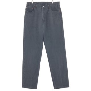 リーバイス(Levi's)の古着 00年代 リーバイス Levi's 550 RELAXED FIT ブラックデニム テーパードデニムパンツ USA製 メンズw36 /taa002220(デニム/ジーンズ)