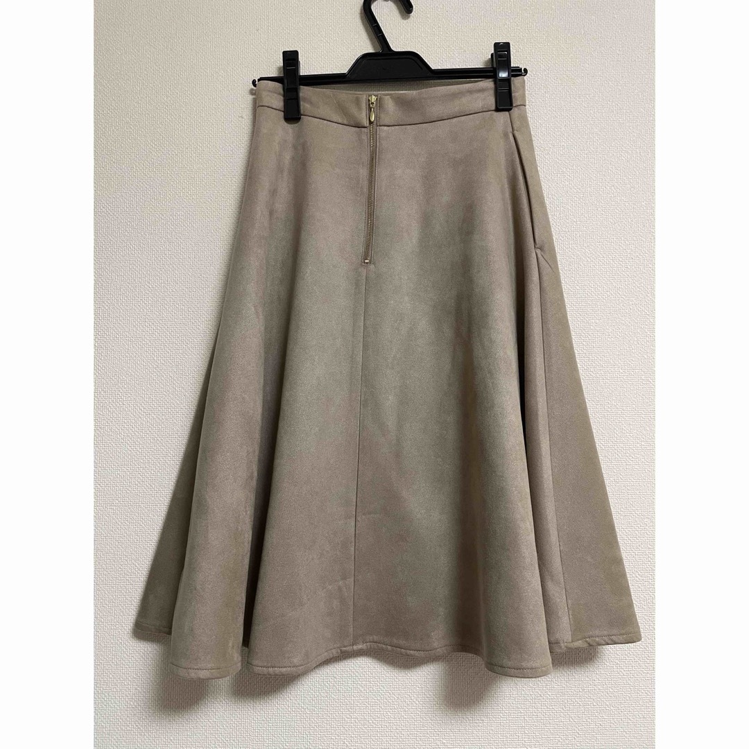 Rope' Picnic(ロペピクニック)のロペピクニック マシュマロタッチフレアスカート レディースのスカート(ひざ丈スカート)の商品写真