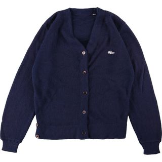 ラコステ(LACOSTE)の古着 ラコステ LACOSTE ニットカーディガン メンズM /eaa369923(カーディガン)