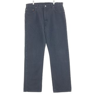 リーバイス(Levi's)の古着 00年代 リーバイス Levi's 505 REGULAR FIT STRAIGHT LEG ブラックデニム テーパードデニムパンツ USA製 メンズw39 /taa000799(デニム/ジーンズ)